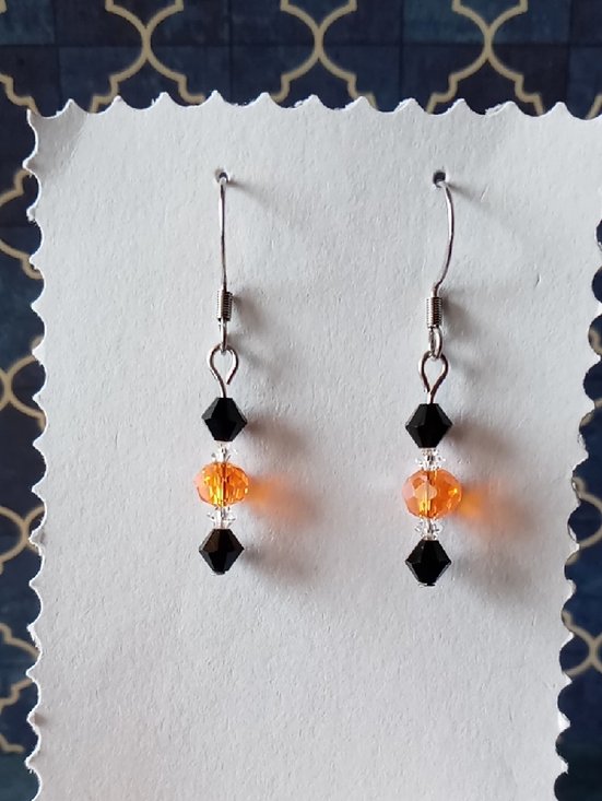 Hand Crafted Jewelry - "Lil October" Earrings